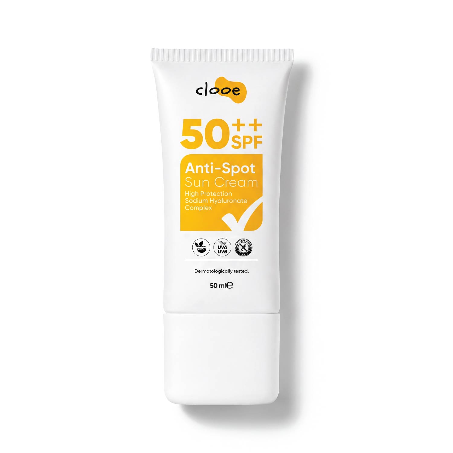 anti-spot Leke Karşıtı Güneş Kremi SPF 50++ 50 ml - Leke Karşıtı - Alpha Arbutin & Hyaluronik Asit İçerikli - UVA & UVB Koruma - Yüz ve Vücut İçin - Görsel 1