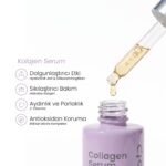 3'lü Yüz Bakım Serum Seti - Kolajen Serum - Yaşlanma Karşıtı Anti-Aging Serum - Yoğun Nem Serumu - Görsel 2