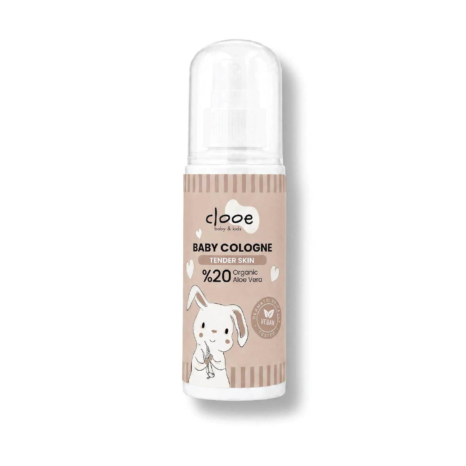 tender-skin Bebek Kolonyası Tender Skin 150 ml - Pudramsı ve Yumuşak Notalı - Organik Aloe Vera Özlü - Vegan - Hızlı Kuruyan - Görsel 1