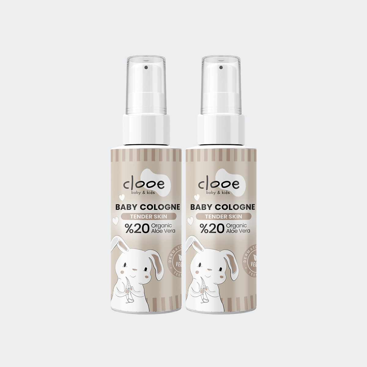 tender_skin_2x Bebek Kolonyası Tender Skin 40 ml 2'li set - Görsel 1